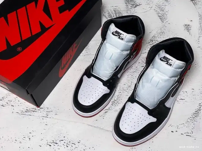 Air CD0461-016 Toe High Jordan Black Satin Retro 1 0516